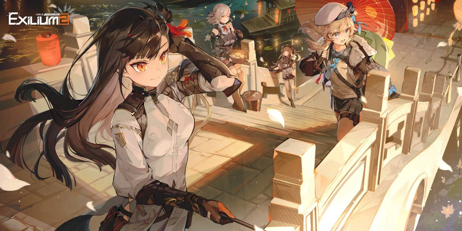 GIRLS FRONTLINE 2 EXILIUM Gift Code Tactical Dolls and Commander in dynamic 3D combat scenes from GIRLS' FRONTLINE 2: EXILIUM.