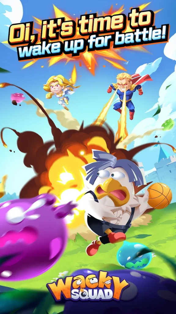 Wacky Squad gift code Assemble legendary heroes, evolve your defenses, and conquer the battlefield in this zany defense game!ful enemies.